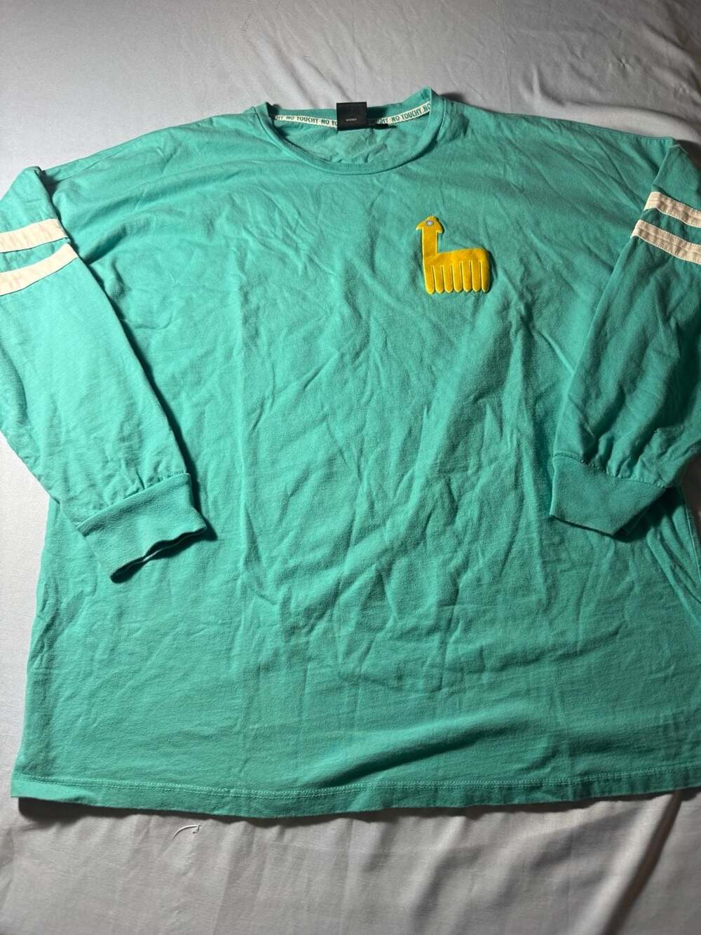 Disney The Emperor's New Groove Kuzcotopia Hype Jersey Long Sleeve Shirt XL